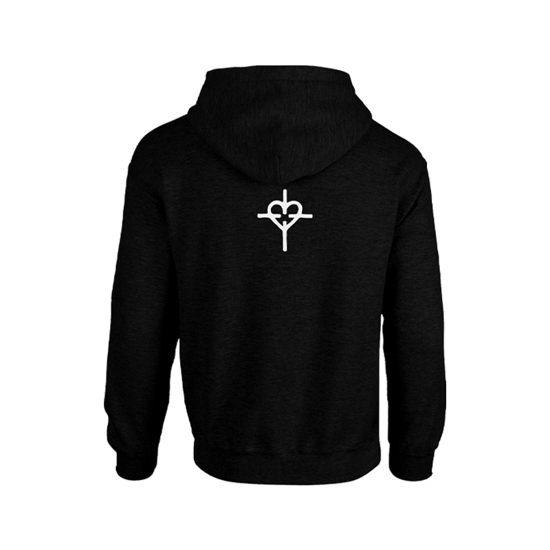 THE PROVOCATOUR Black Hoodie back