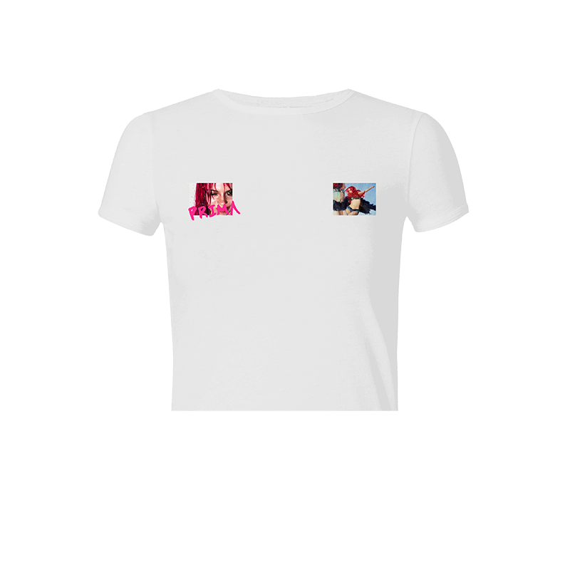 PRIMA Album Cover - Baby Tee front