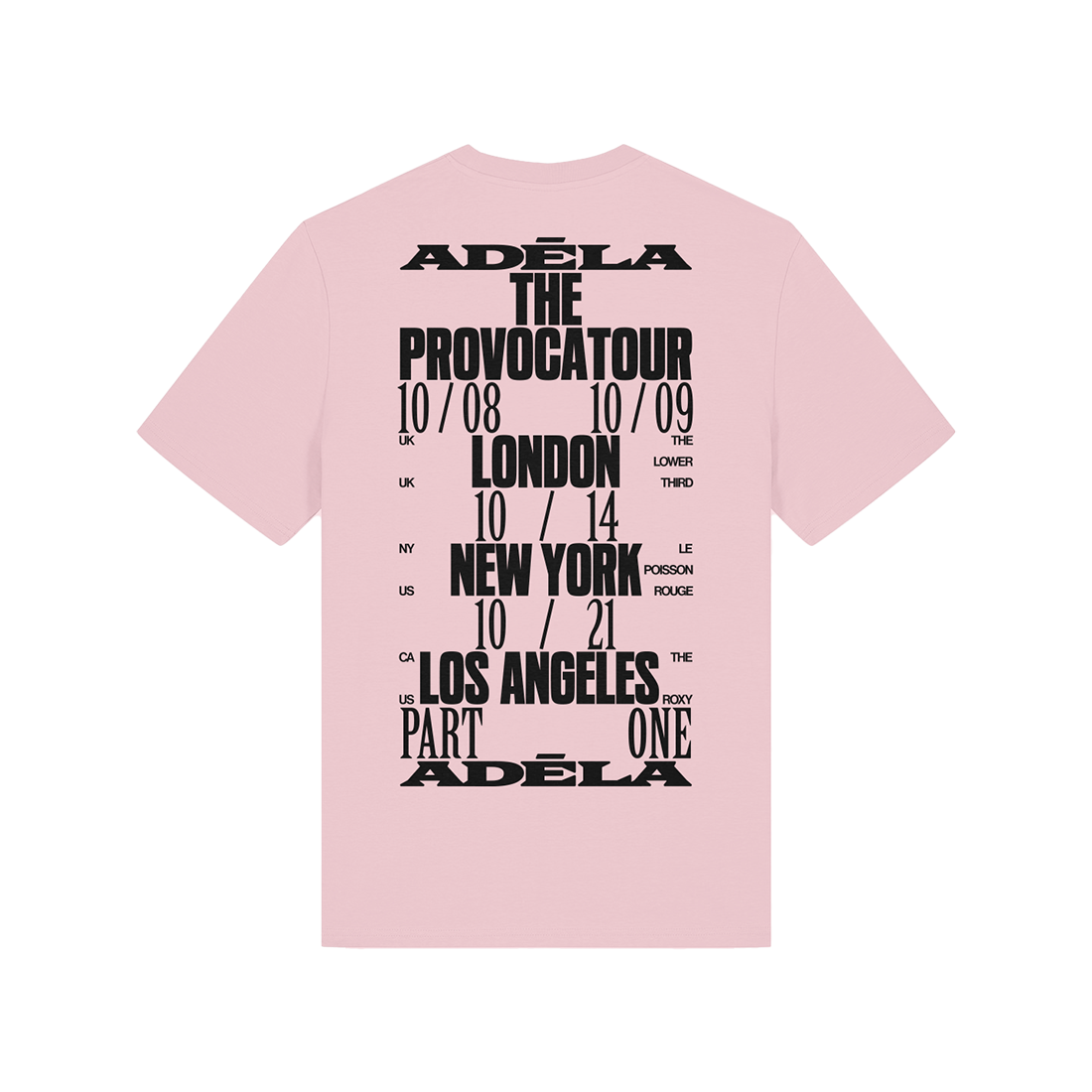 The Provocatour Pink Tee Back