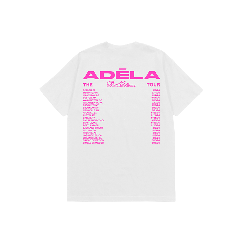 RED BOTTOMS DATEBACK TEE back